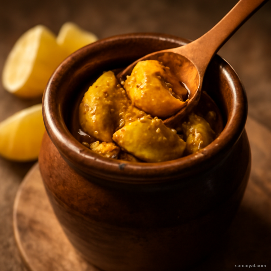 Uttarakhand Nimbu Ka Achar Lemon Mustard Fenugreek Preserved Pickle