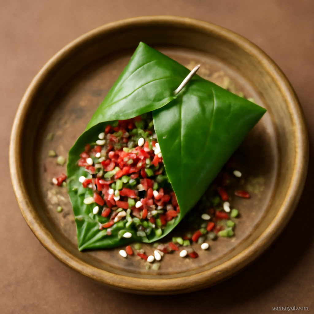 Varanasi Banarasi Paan Meetha Betel Leaf Sweet After Meal