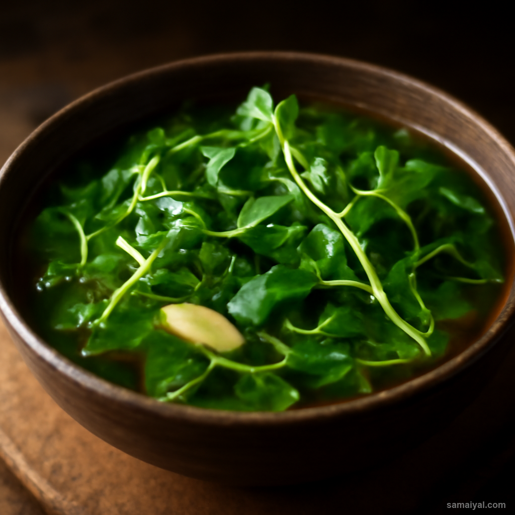 Watercress Clear Soup